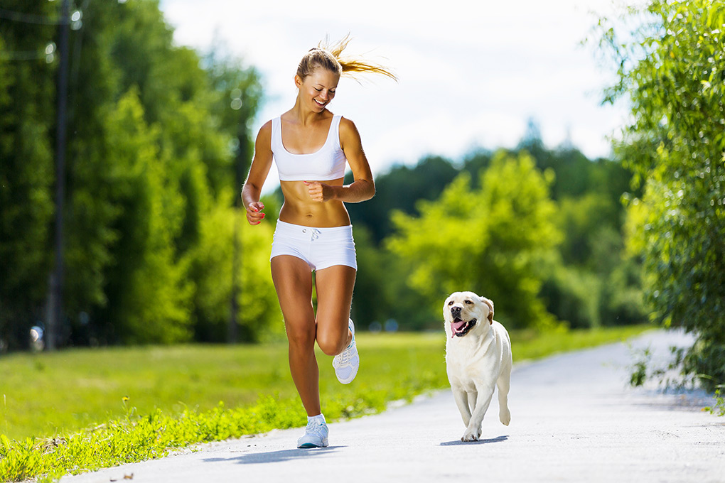 Running with your dog
