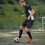 Training running soccer